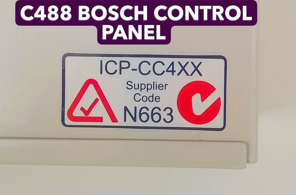 Bosch 4xx 488 alarm system
