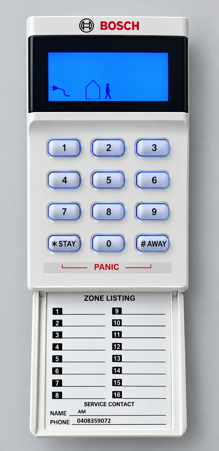 Boscsh 2000 3000 keypad repairs servicing