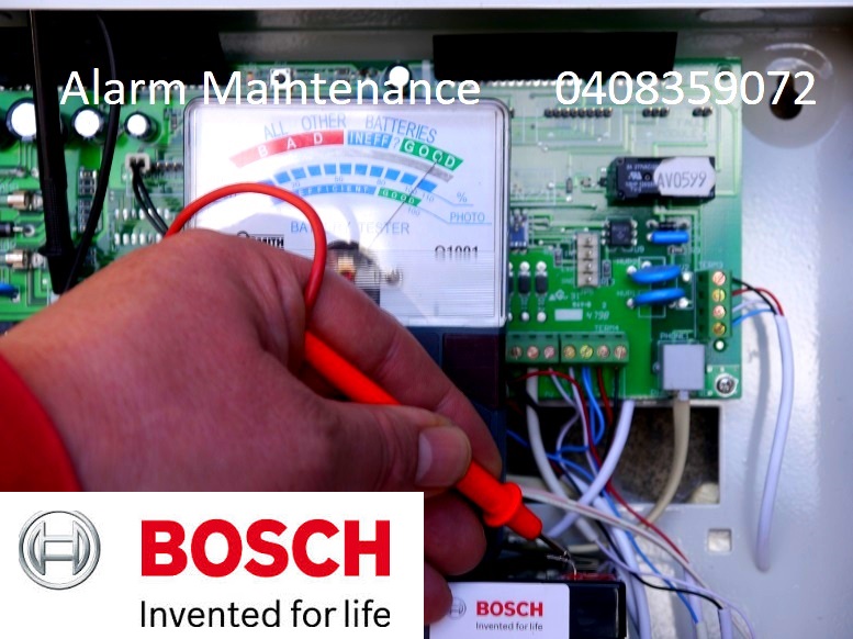 bosch alarms fixing faulty security systems