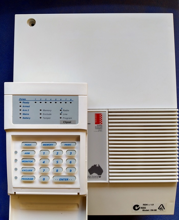 Clipsal alarm system repairs
