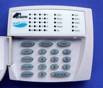 servicing alarm keypad repairs crow powerwve 16