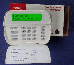 dsc alarm panel triangle