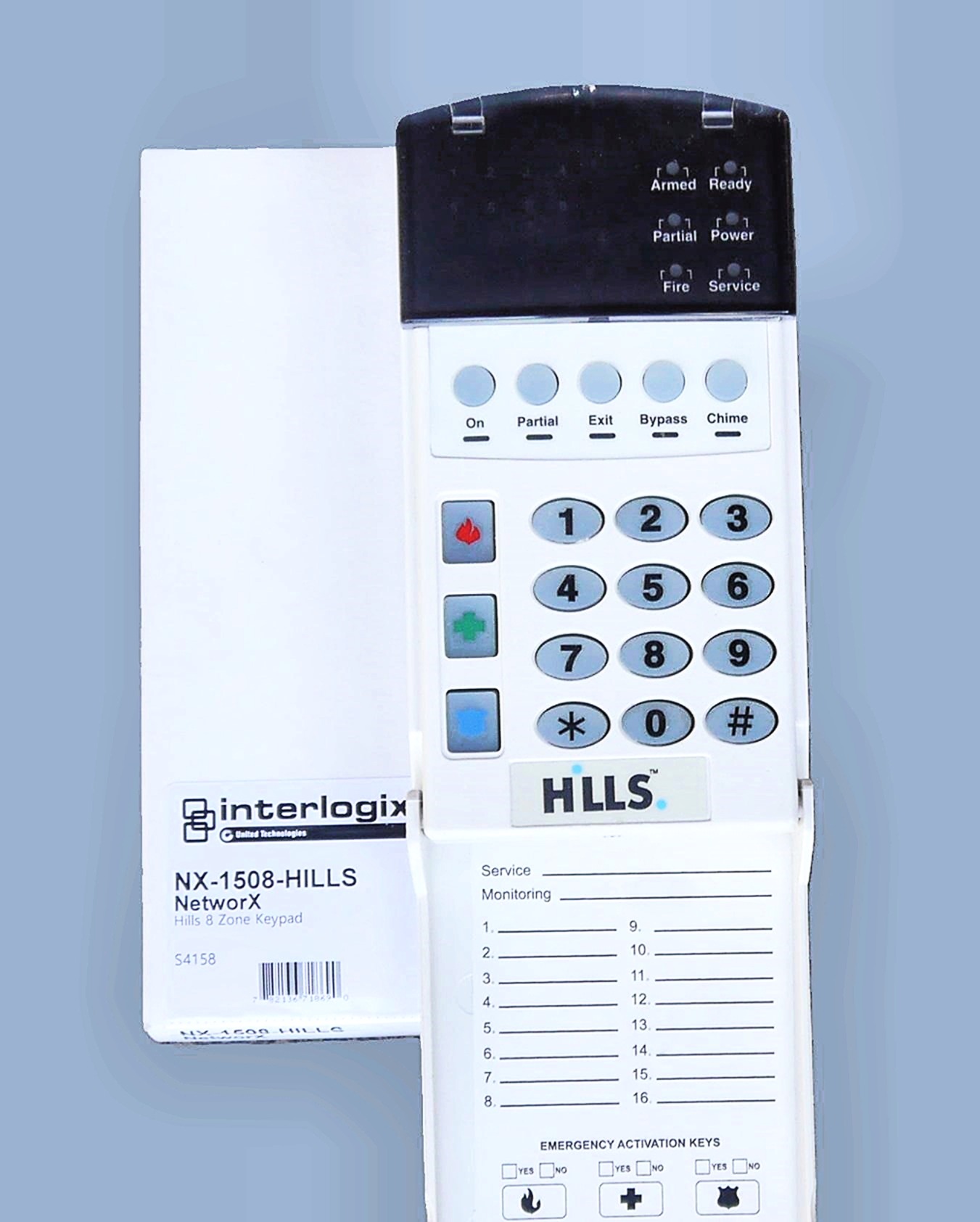 hills keypad