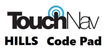 Nav touch code pad logo