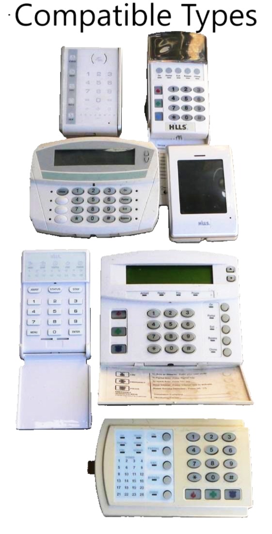 Compatible to hills keypads
