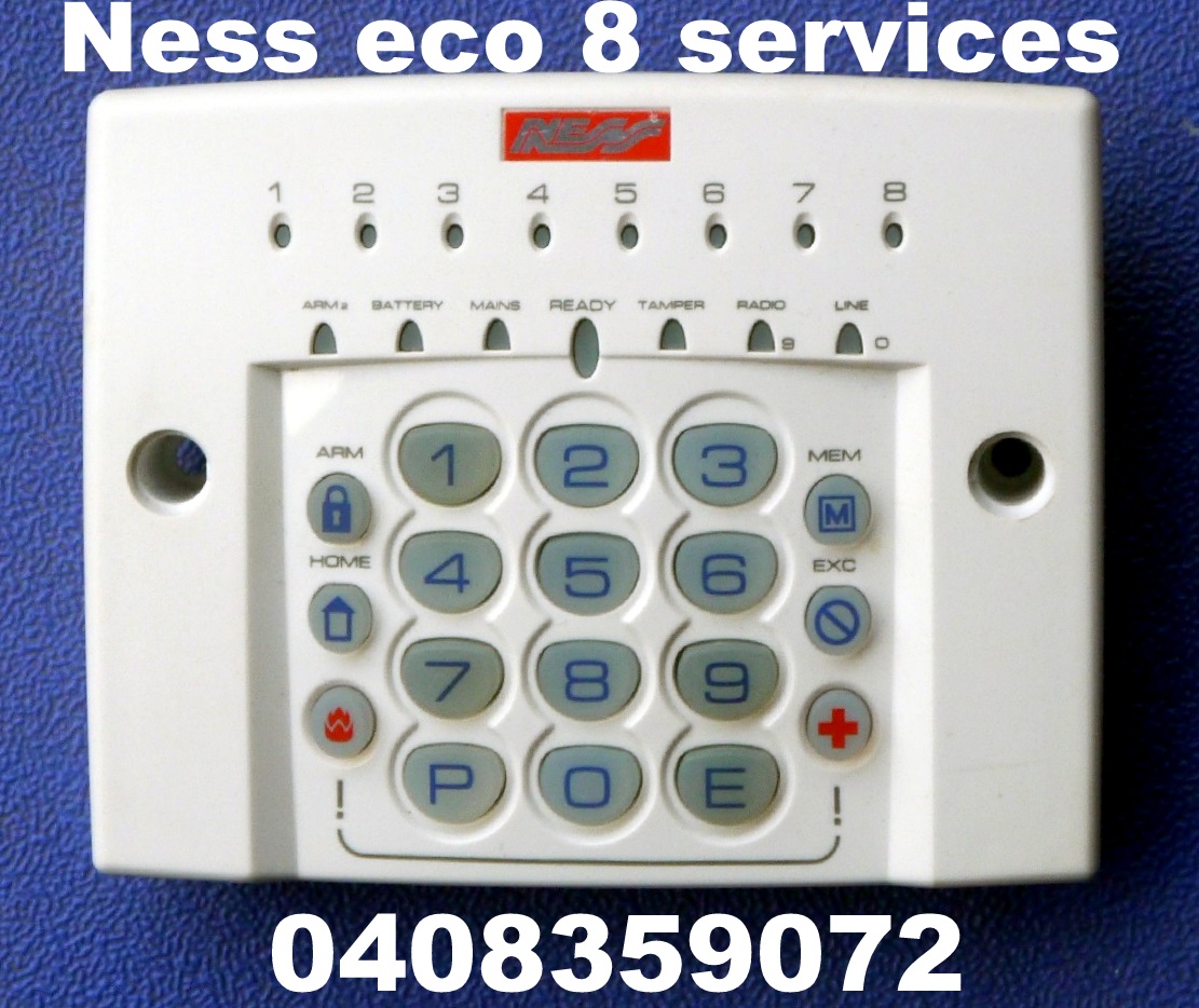 ness code pad repairs