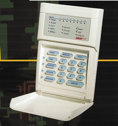 alarm repairs keypad D8
