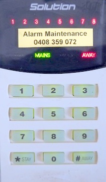 edm solution alarm system codepad repairs